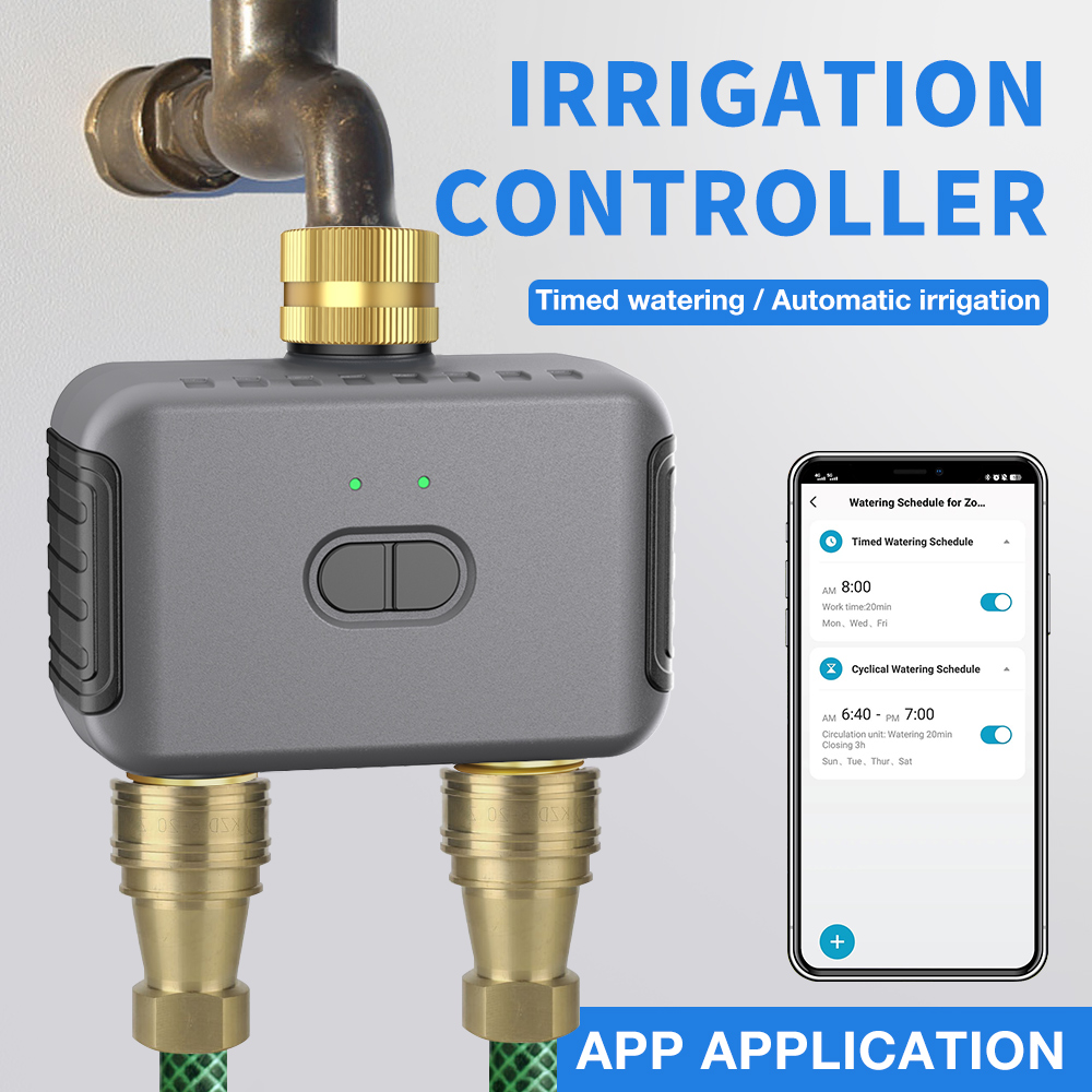 Tuya 2 Zone Watering Timer Gar - Smart Home Google 评论和价格