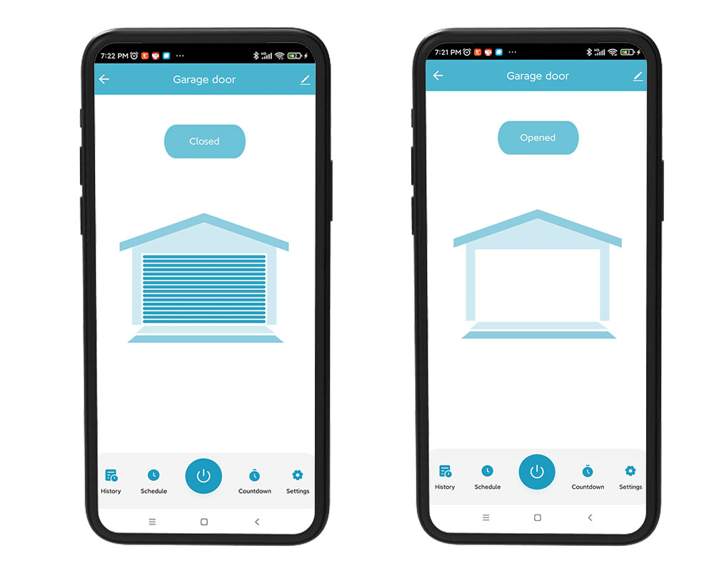 Wofea Tuya Smart WIFI 2.4G Gar - Smart Home Gira 评论和价格