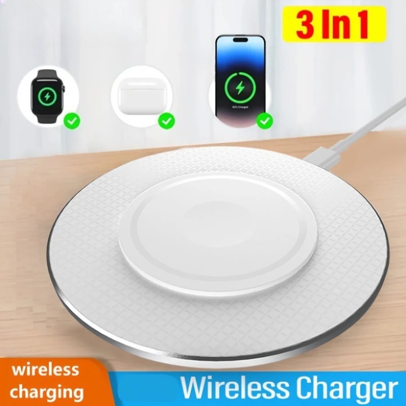 Compact 15W 3 In 1 Wireless Ch - Smart Home Design 评论和价格