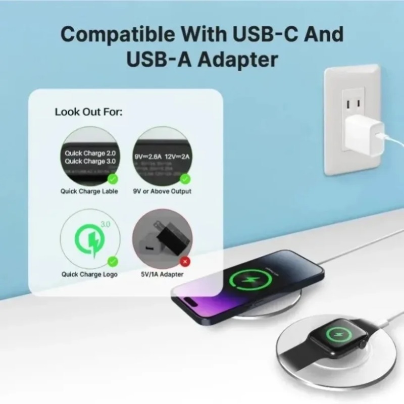 Compact 15W 3 In 1 Wireless Ch - Smart Home Design 评论和价格