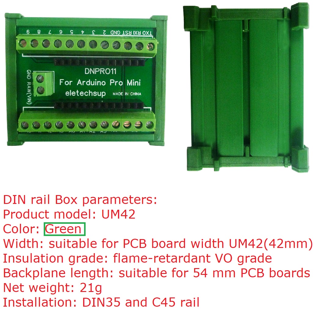 DIN Rail Mount Terminal Block  - Smart Home Box 评论和价格