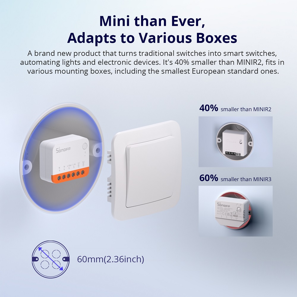 Sonoff Mini R4 Extreme Wifi Sm - Smart Home Google 评论和价格